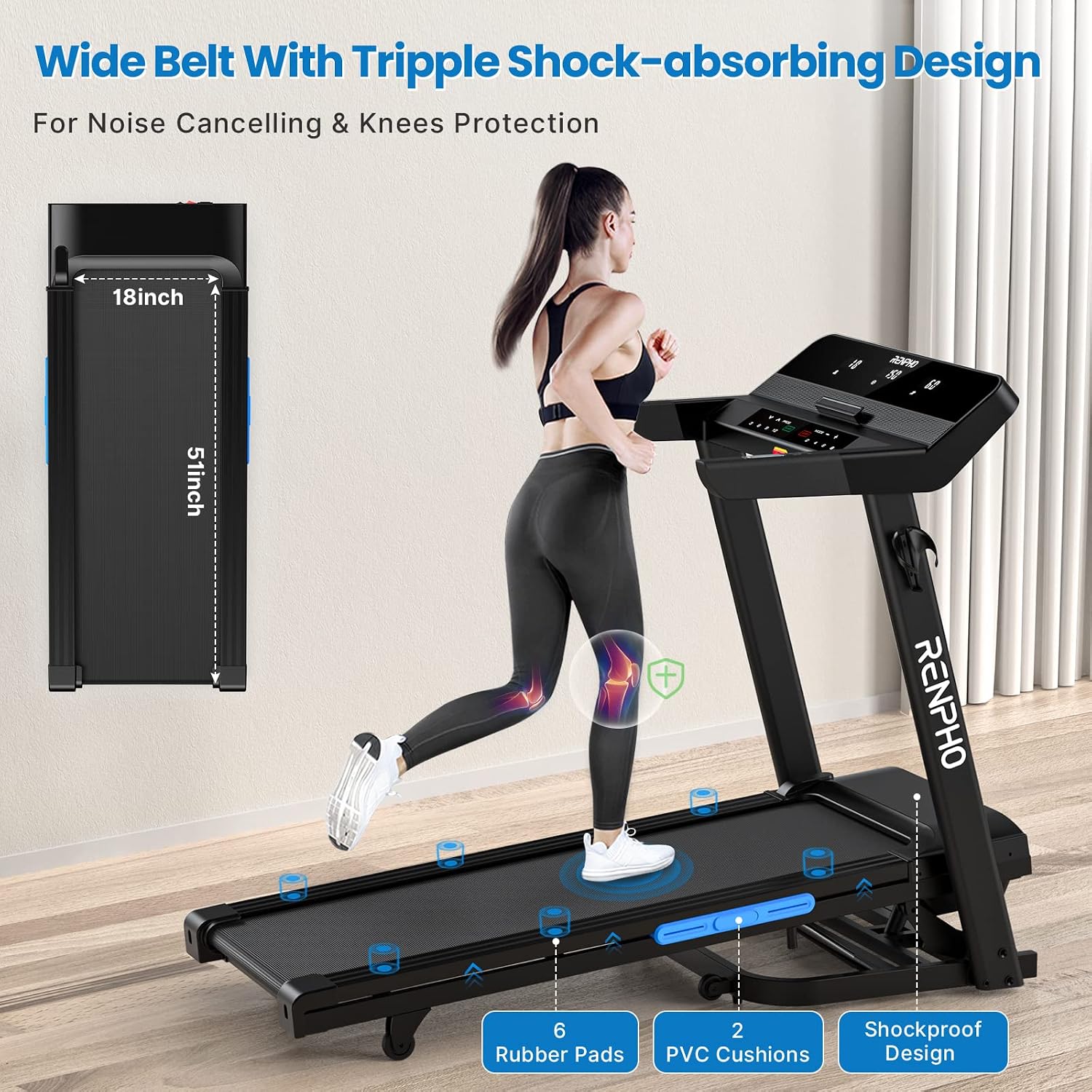 Renpho Smart Treadmill - Image 6